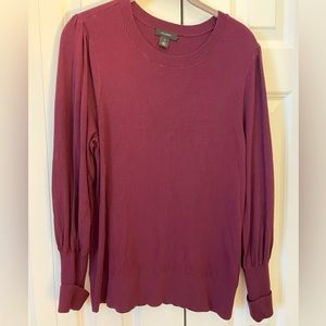 Burgundy  Halogen Sweater